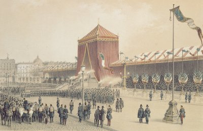 Proclamación de la República, 12 de noviembre de 1848 de Jules Gaildrau